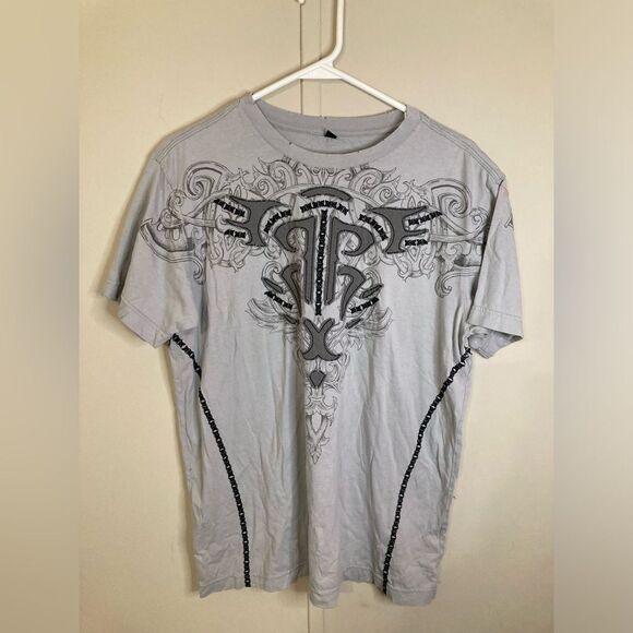 Roar Y2K Tribal T-Shirt Men's Size M - Picture 1 of 3